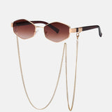 Litlookz Studio Hexagon Sunglasses, view 4