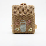 Litlookz Studio Home Design Straw Backpack, view 3