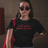 Litlookz Studio Hot Girls Read Books Tee, view 2