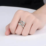 Litlookz Studio Hug Me Ring, view 3