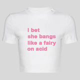 Litlookz Studio I Bet She Bangs Tee, view 3