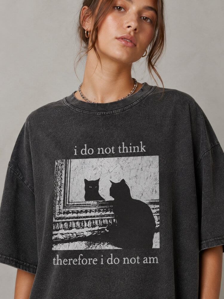 Litlookz Studio I Do Not Think Tee