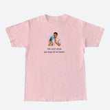 Litlookz Studio I Don't Drink Graphic Tee, view 4