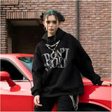 Litlookz Studio I Don't Smoke Rhinestone Hoodie, view 2