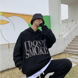 Litlookz Studio I Don't Smoke Rhinestone Hoodie, view 6