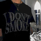 Litlookz Studio I Don't Smoke Tee, view 2