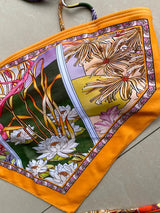 Litlookz Studio Indie Floral Bandana Scarf Bikini Set, view 6