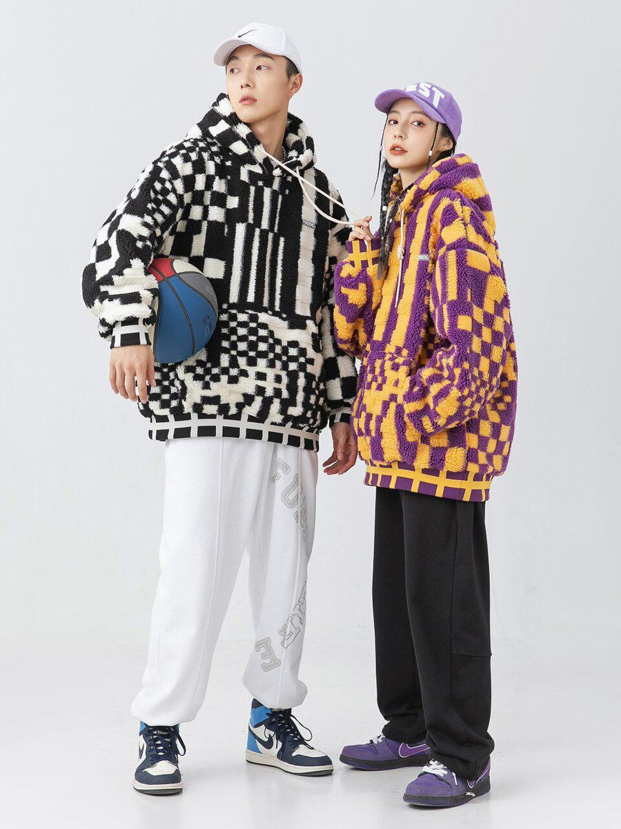 Litlookz Studio Indie Oversized Plush Hoodie