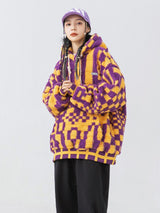 Litlookz Studio Indie Oversized Plush Hoodie, view 2