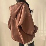 Litlookz Studio Indie Oversized Zip Up Hoodie, view 6