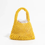 Litlookz Studio Indie Smiley Flowers Crochet Bag, view 2