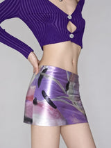 Litlookz Studio Iris Mini Skirt, view 3
