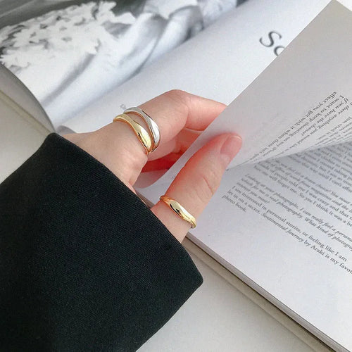 Litlookz Studio Irregular Open Ring