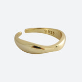 Litlookz Studio Irregular Open Ring, view 3