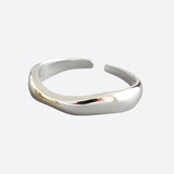 Litlookz Studio Irregular Open Ring, view 4