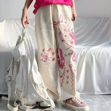 Litlookz Studio Kawaii Anime Girl Printed Pants, view 2