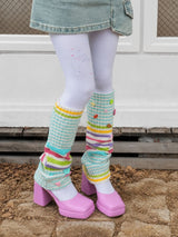 Litlookz Studio Kawaii Button Leg Warmers, view 3