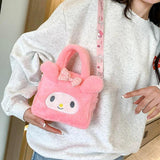 Litlookz Studio Kawaii Fluffy Sanrio Handbag, view 4