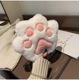 Litlookz Studio Kawaii Plush Paw Crossbody Bag, view 2