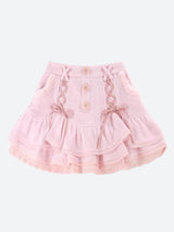 Litlookz Studio Kawaii Ruffled Layered Lace Mini Skirt, view 5