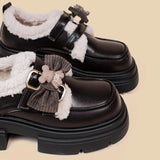 Litlookz Studio Kawaii Teddy Bear Platform Oxford Shoes, view 4
