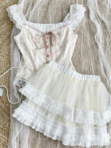 Litlookz Studio Kawaii Top & Mini Skirt Two Piece Set, view 6