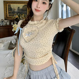 Litlookz Studio Kawaii Top & Ruffled Mini Skirt Two Piece Set, view 3
