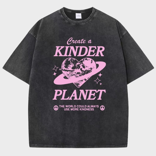 Litlookz Studio Kinder Planet Tee