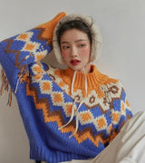 Litlookz Studio Knitted Christmas Sweater, view 2