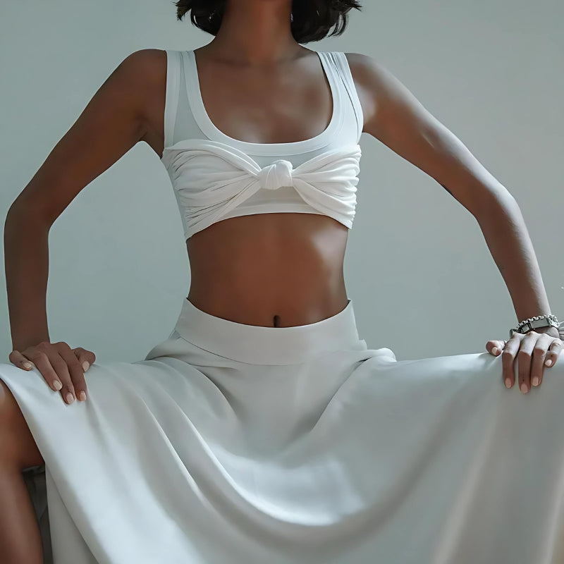 Litlookz Studio Knot Bra Crop Top