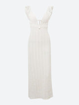 Litlookz Studio Lace Backless Plunge Neck Maxi Dress, view 4
