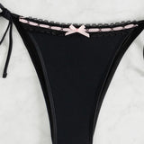 Litlookz Studio Lace Bow Bikini Set, view 4