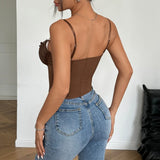 Litlookz Studio Lace Bow Corset Top, view 6