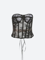 Litlookz Studio Lace Corset Top, view 4