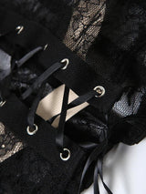 Litlookz Studio Lace Corset Top, view 5