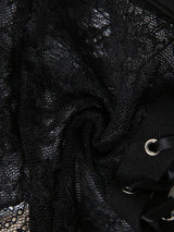 Litlookz Studio Lace Corset Top, view 6