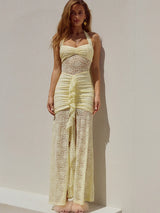 Litlookz Studio Lace Maxi Dress, view 5