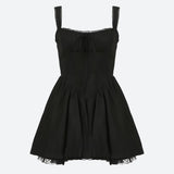 Litlookz Studio Lace Ruffled Corset Mini Dress, view 6