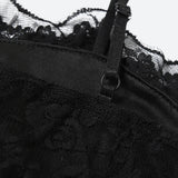 Litlookz Studio Lace Sheer Mini Dress, view 5