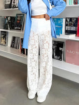 Litlookz Studio Lace Sheer Pants, view 5