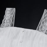 Litlookz Studio Lace Strap Sheer Top, view 3