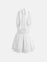 Litlookz Studio Lace Waist Mini Dress, view 6