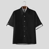 Litlookz Studio Layered Collar Shirt, view 4