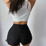 Litlookz Studio Layered Crop Top, view 2