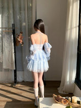 Litlookz Studio Layered Ruffled Mini Dress, view 2