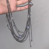 Litlookz Studio Layered Waist Chain Belt, view 3
