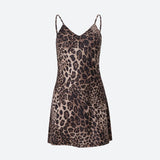 Litlookz Studio Leopard Backless Mini Dress, view 4