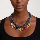 Litlookz Studio Leopard Charm Necklace, view 2