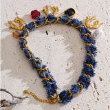 Litlookz Studio Leopard Charm Necklace, view 3