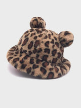 Litlookz Studio Leopard Ear Plush Hat, view 4